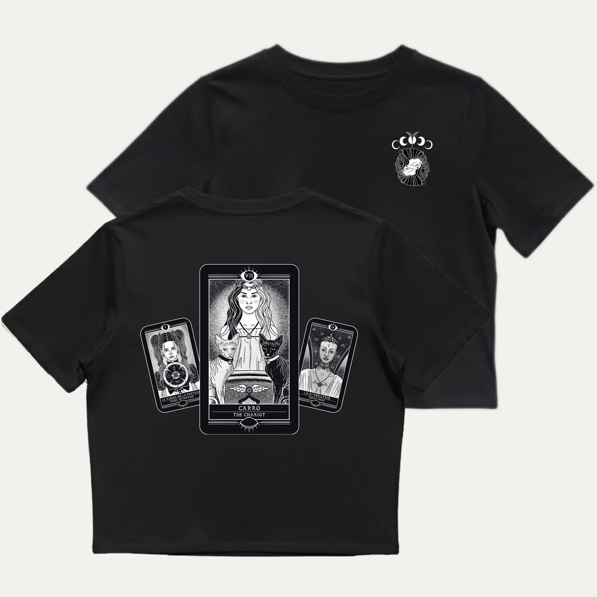 Roly negra tarot